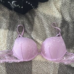 victoria’s secret lavender bombshell push up bra